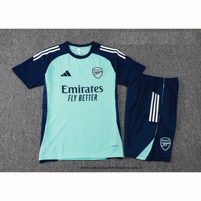 Chandal del Arsenal 25-26 Manga Corta Verde - Pantalon Corto